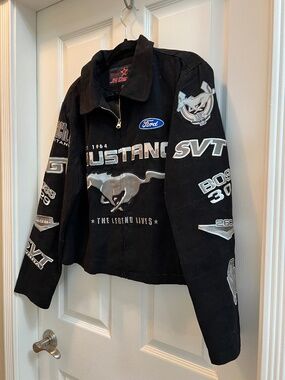 Novelty Ladies Mustang bomber jacket